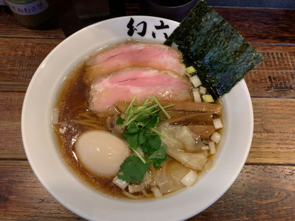 「特製醤油そば1050円」@中華そば 幻六の写真