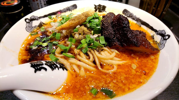 「【夜】カラシビ味噌ラーメン」@カラシビ味噌らー麺 鬼金棒 池袋店の写真