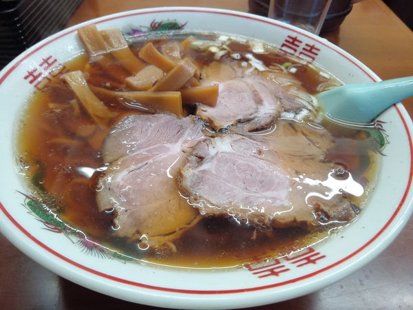 「チャーシューメン６５０円」@ますやの写真