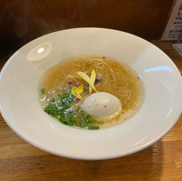 「[限定] 河豚のかけらーめん ¥1100 (塩で）」@麺庵 小島流の写真