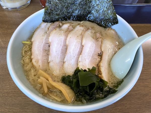 「ネギチャーシュー ８５０円 ※麺硬め・アブラ多め」@ラーメンショップ 足利店の写真