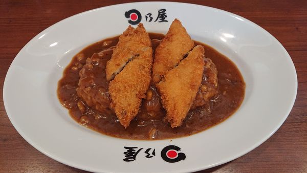「フィッシュフライカレー（七分盛）　７６０円」@日乃屋カレー 野田店の写真