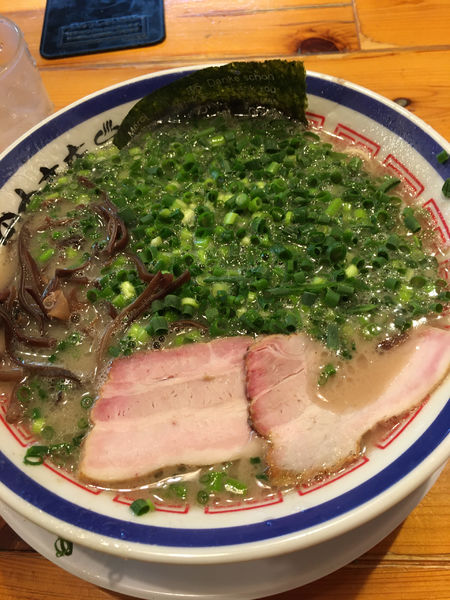 「ネギらーめん」@博多長浜らーめん 田中商店の写真