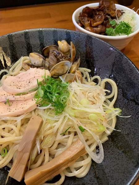 「あさり醤油和え麺」@醤油と貝と麺そして人と夢の写真