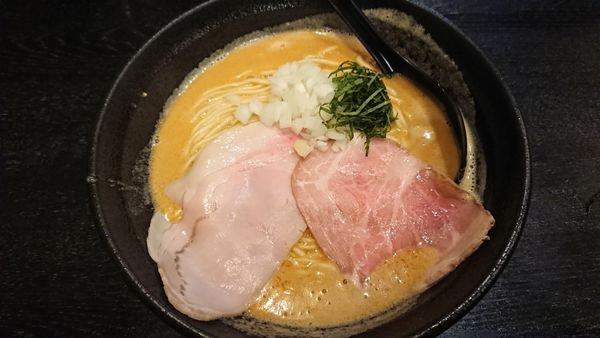 「鮟肝白湯 1200円」@布施丿貫の写真