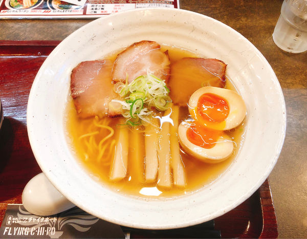「手もみラーメン」@あさりスープの手もみラーメン ちゃいなぽーと 焼山店の写真