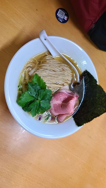 「煮干しそば(白)」@と多゛食堂の写真