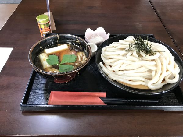 「鴨汁うどん　500グラム」@武蔵野うどん 真打の写真