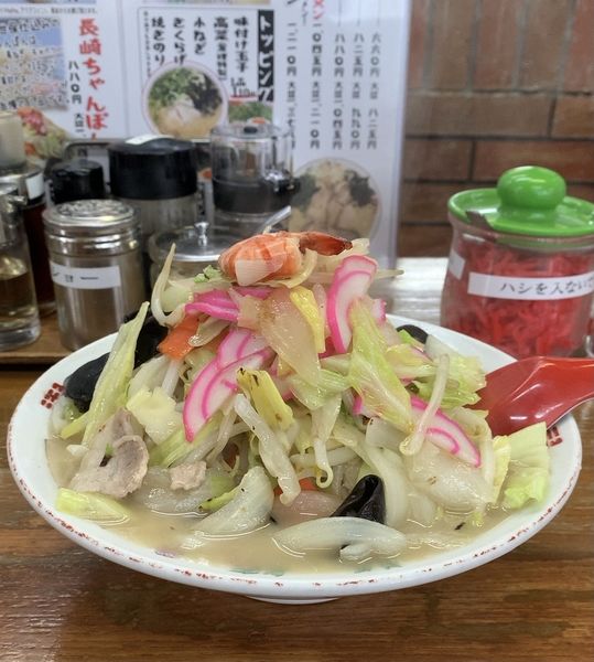 「長崎ちゃんぽん」@九州ラーメン 友理 本店の写真
