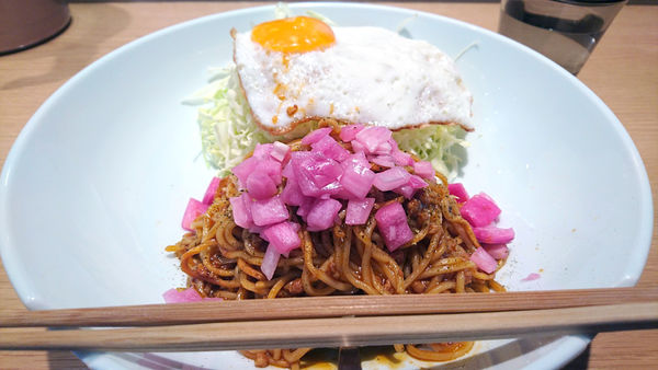 「【昼】揉合焼麺」@揉合麺荘の写真