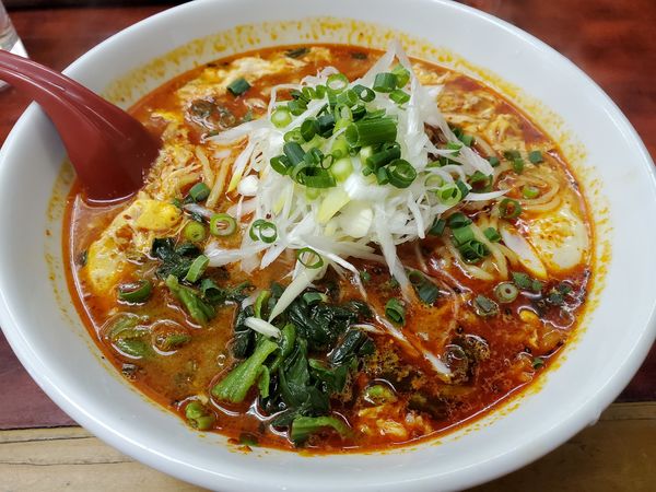 「ドラたんたんめん780円辛さドラコン級」@らーめん ドラごんちの写真