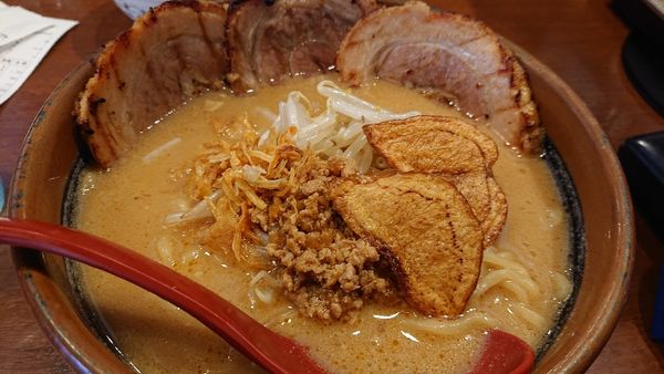 「北海道焼豚味噌ラーメン」@麺場 田所商店 前橋東店の写真