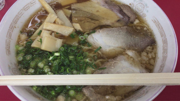 「中華そば大盛」@十八番 引野店の写真