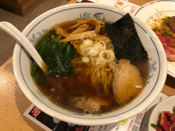 「中華そば」@あおぞら 沼田インター店の写真