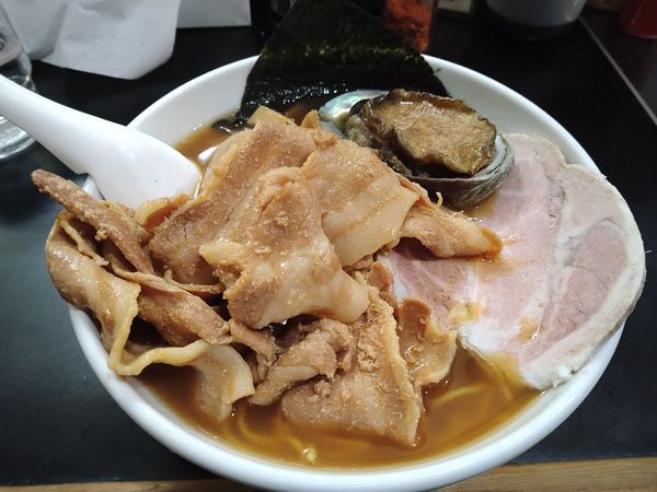 「南千住アワビスペシャル　醤油」@一条流がんこ総本家分家四谷荒木町の写真