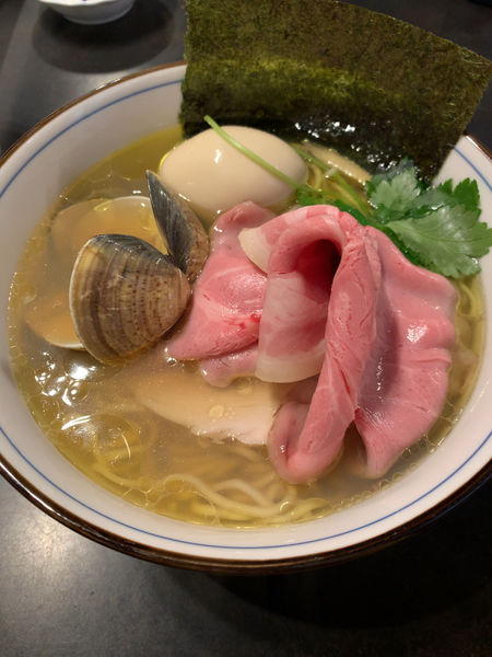 「特製蛤そば」@中華そば 四つ葉の写真