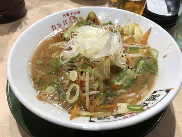 「野菜ラーメン」@河童ラーメン本舗 泉佐野店の写真
