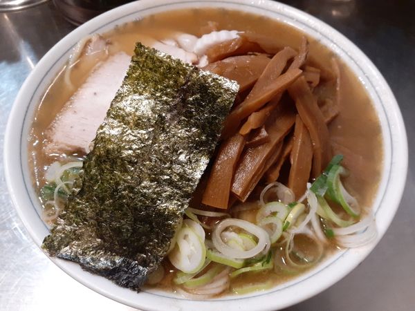 「メンマラーメン」@滝野川大勝軒の写真