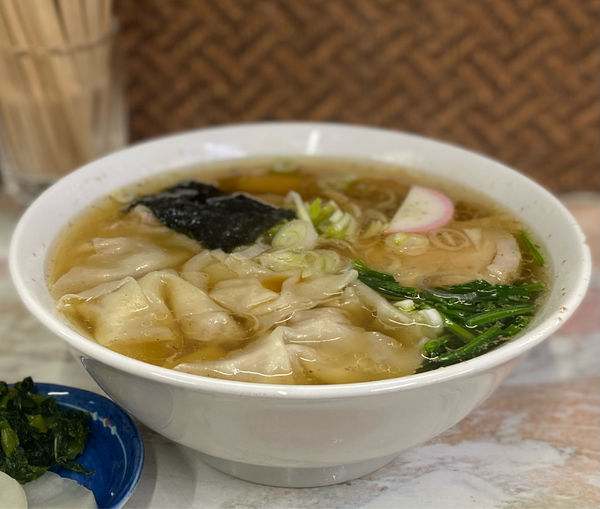 「ワンタンメン700円」@竹田家手打ラーメン店の写真