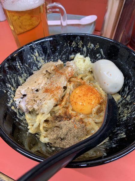 「担々まぜそば 800円」@ぬ〜どる専門店 バカみたいに愛してたの写真