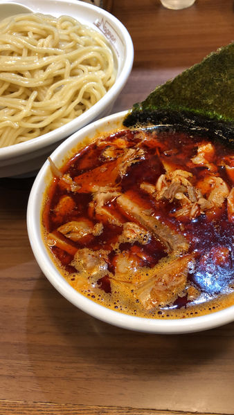 「辛にんにくつけ麺」@らーめん Nageyariの写真