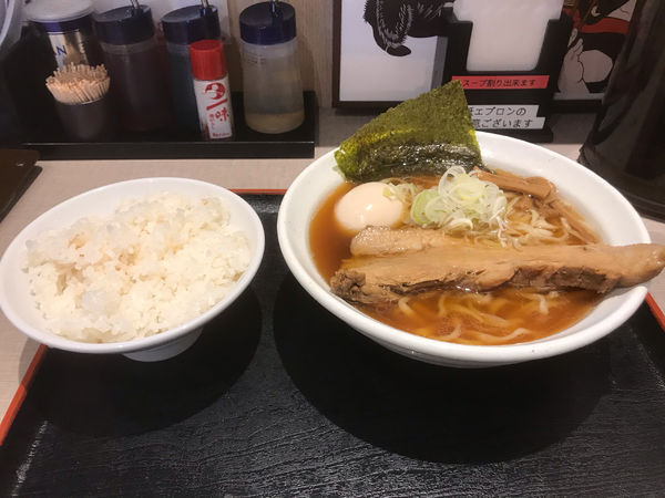 「味玉中華そば」@やまのうち製麺の写真