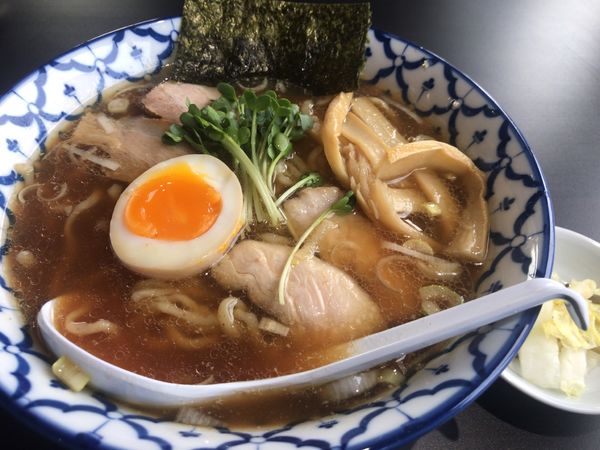 「ラーメン780円」@ラーメンとソースかつ 自家製麺そらの写真