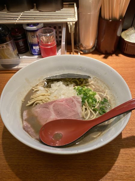 「煮干そば　極」@麺屋 烈の写真