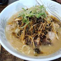 豚骨塩＋からネギ高菜