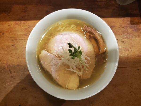 「煮干し中華そば」@中華そば しば田の写真