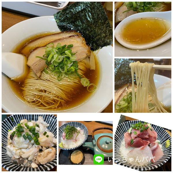 「新)川越醤油の中華そば880円 真鯛炙り丼 500円他」@寿製麺よしかわ 川越店の写真