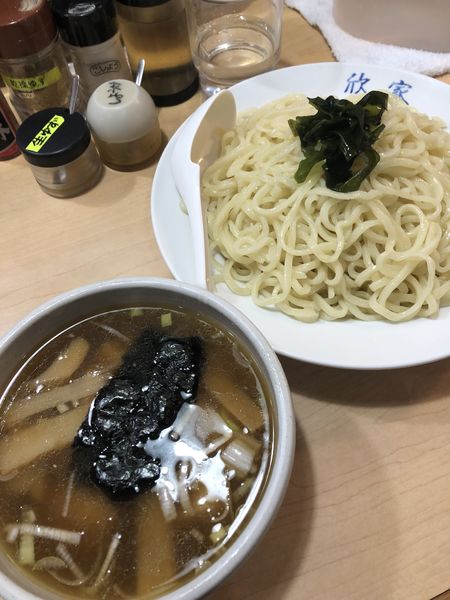 「きんやつけめん（大盛り）」@手打ちつけ麺 欣家の写真