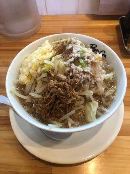 「にぼ二郎　大盛　全増し」@凌駕EBISUの写真