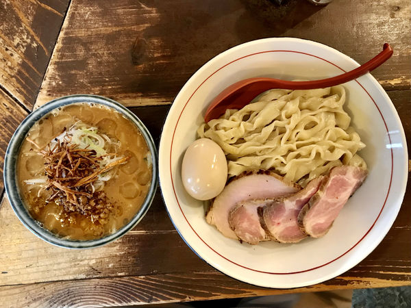 「特製味噌つけ麺 大盛」@東京味噌らーめん 鶉の写真