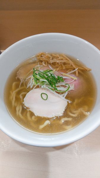 「塩中華そば」@手揉み中華そば 中村の写真