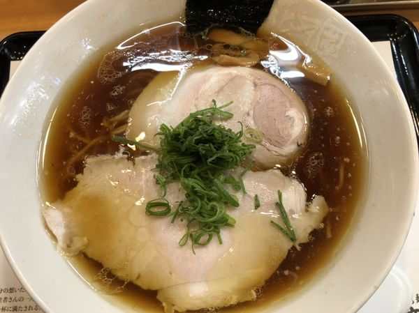 「しょうゆらぁ麺 飯田商店」@らぁめん花月嵐 草加バイパス店の写真