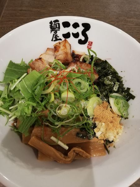 「塩まぜそば」@麺屋こころ 立川店の写真