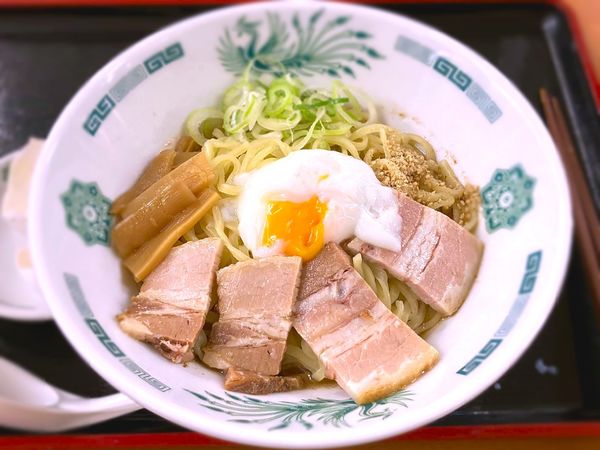 「汁なしラーメン(油そば)￥570」@日高屋 北松戸店の写真