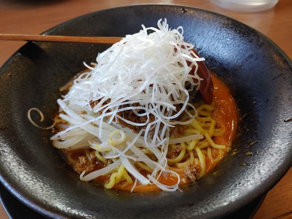 「汁なし担々めん」@かいすい 中郷店の写真