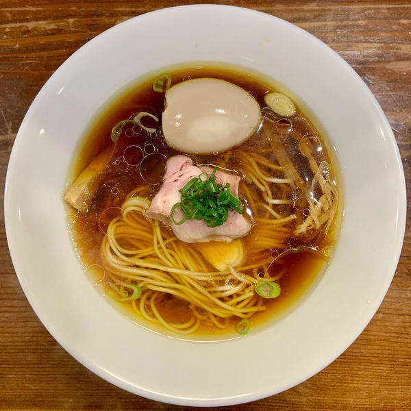 「醤油玉子 (900円)」@麺や翡翠の写真