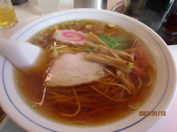 「ラーメン＋半炒飯Set 750円」@中華タカノの写真