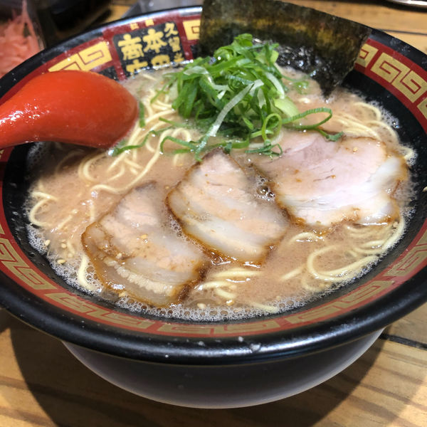 「1号純味（¥750）半替玉（¥100）」@東京ラーメンショーセレクション 極み麺「拉麺 久留米 本田商店」の写真