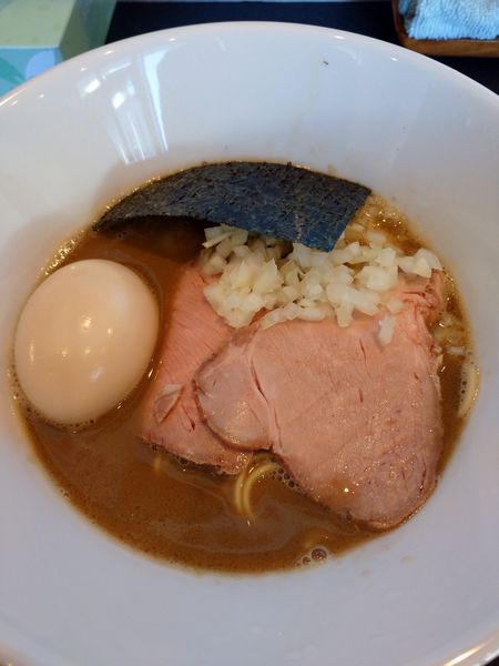 「味玉煮干そば極」@煮干中華蕎麦 舞〜Mau〜の写真