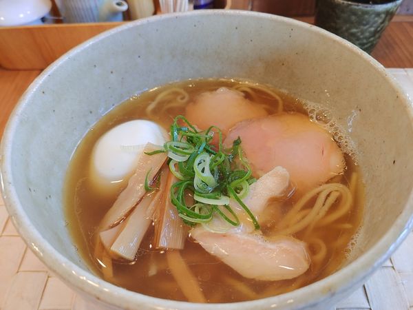 「あじ玉汐そば」@らぁ麺や 汐そば雫の写真