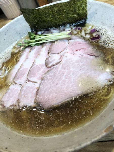 「チャーシュー煮干しそば+肉ごはん」@DAIKUMAの写真