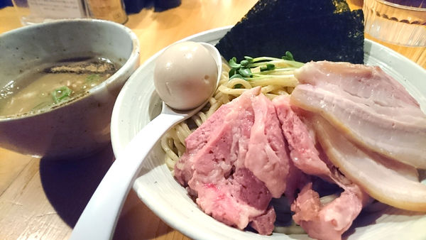 「【夜】特製濃厚魚介つけ麺 中盛」@KEN軒の写真