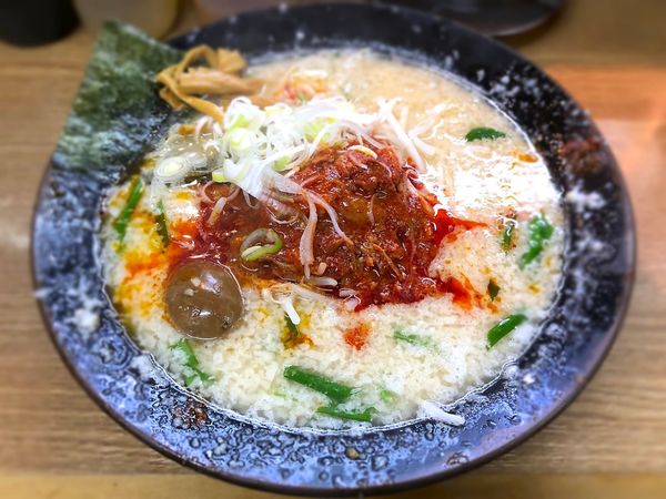 「ミソホルモン￥900」@屋台ラーメンとんこつ貴生の写真