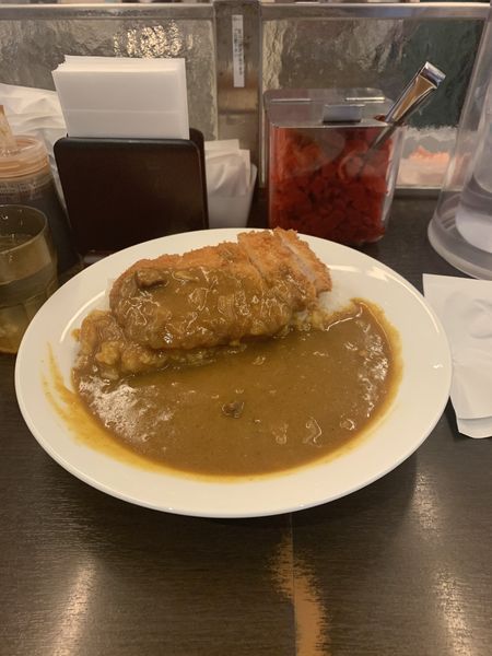 「三元豚ロースかつカレー（大盛）」@カレーショップC＆C 新木場メトロピア店の写真