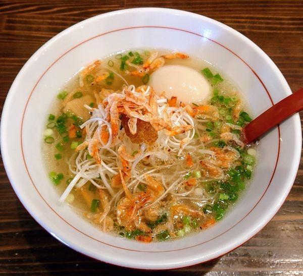 「エビ塩ラーメン【限定】」@らぁ麺や 百代の写真