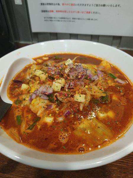 「チリトマトらーめん」@らーめんぶたまろの写真